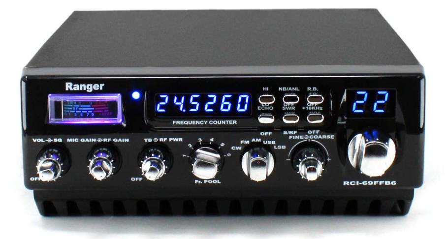 Ranger RCI69FFC6 SSB 10 Meter Radio